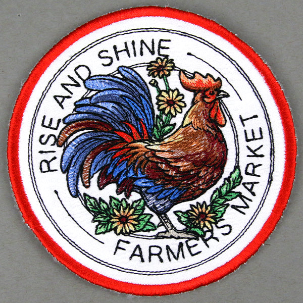 Rise and Shine Rooster Trivet (In-the-Hoop)