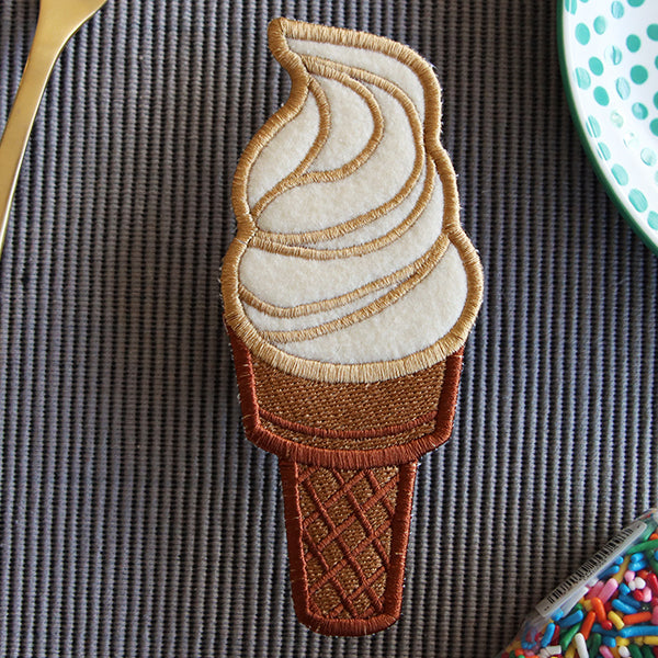 Sweets from the Kitchen - Ice Cream Cone (In-the-Hoop)