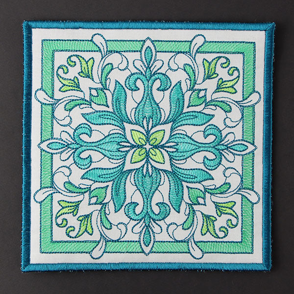 Bohemian Flourish Trivet (In-the-Hoop)