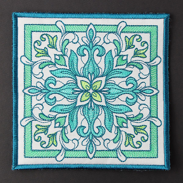 Bohemian Flourish Trivet (In-the-Hoop)