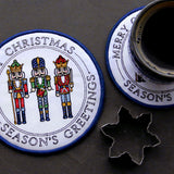 Season's Greetings Nutcracker Trivet (In-the-Hoop)