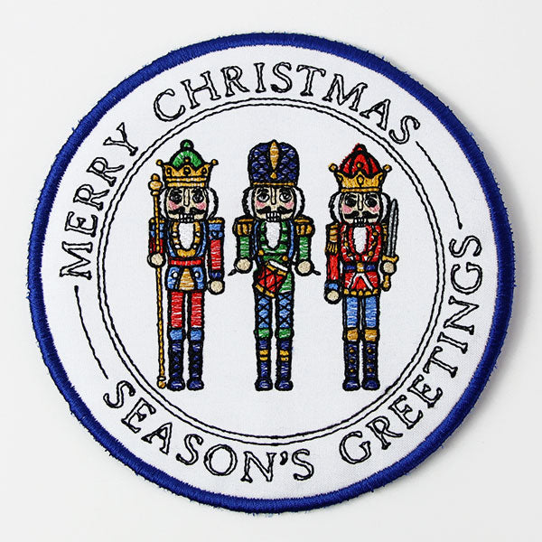 Season's Greetings Nutcracker Trivet (In-the-Hoop)
