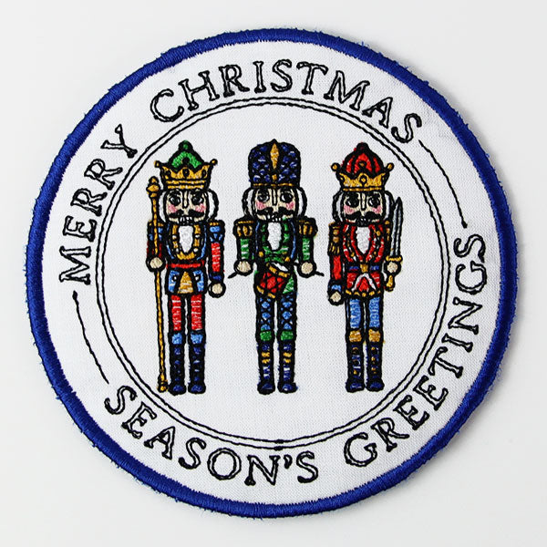 Season's Greetings Nutcracker Trivet (In-the-Hoop)