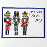 Season's Greetings Nutcracker Mug Rug (In-the-Hoop)