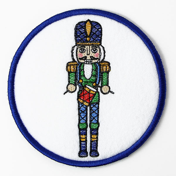 Season's Greetings Nutcracker Coaster 2 (In-the-Hoop)