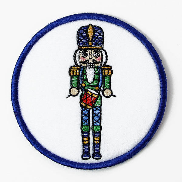 Season's Greetings Nutcracker Coaster 2 (In-the-Hoop)