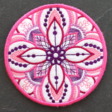 Bohemian Kaleidoscope Mandala Coaster (In-the-Hoop)