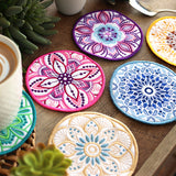 Sunflower Kaleidoscope Coaster (In-the-Hoop)