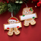 Grandfather Gingerbread Ornament (In-the-Hoop)