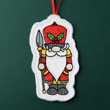 Gnome Nutcracker Ornament (In-the-Hoop)