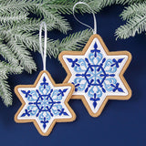 Star of David Cookie Ornament (In-the-Hoop)