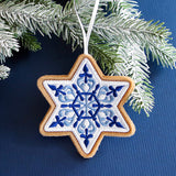 Star of David Cookie Ornament (In-the-Hoop)