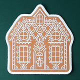 Classic Gingerbread House Trivet (In-the-Hoop)