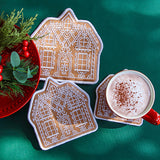 Classic Gingerbread House Trivet (In-the-Hoop)
