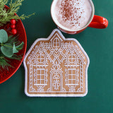 Classic Gingerbread House Trivet (In-the-Hoop)