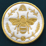 Bee in the Kitchen Coaster (In-the-Hoop)