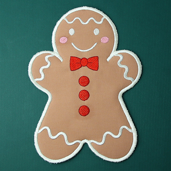 Gingerbread Man Trivet (In-the-Hoop)