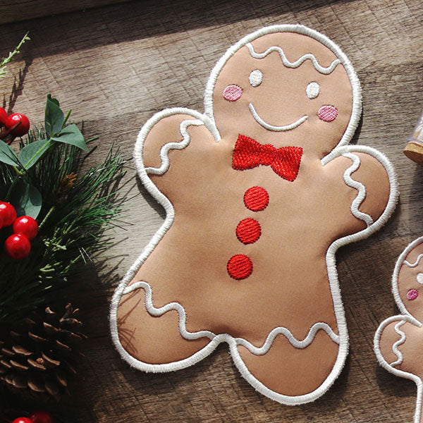 Gingerbread Man Trivet (In-the-Hoop)