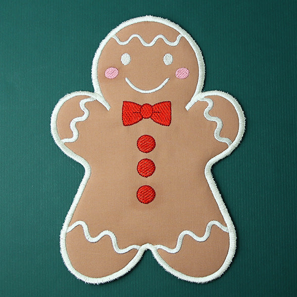 Gingerbread Man Trivet (In-the-Hoop)