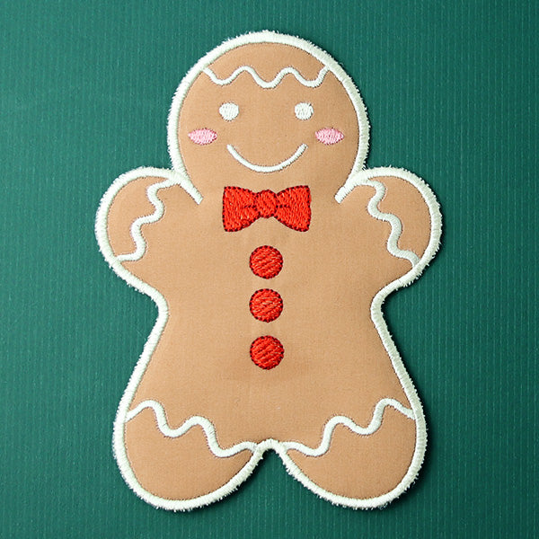 Gingerbread Man Trivet (In-the-Hoop)