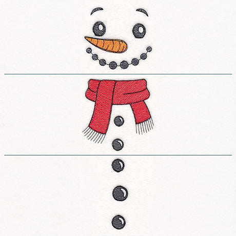 Stackable Snowman