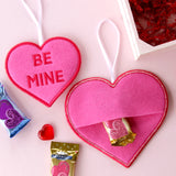 Candy Heart Treat Holder - Be Mine (In-the-Hoop)