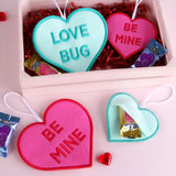 Candy Heart Treat Holder - Be Mine (In-the-Hoop)