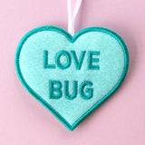 Candy Heart Treat Holder - Love Bug (In-the-Hoop)