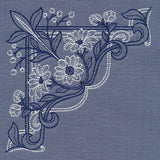 Sparrow & Flowers Pillow Pair