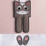 Hey There Kitty Cat Towel Topper (In-the-Hoop)