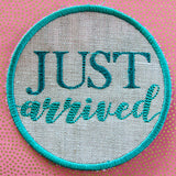 First Year Milestone Marker - Just Arrived (In-the-Hoop)