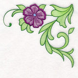 Butterfly & Flowers Pillow Pair