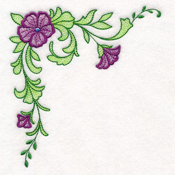 Butterfly & Flowers Pillow Pair