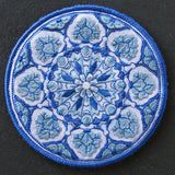 Delft Blue Mandala Trivet (In-the-Hoop)