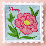 Lace Edge Flower Stamp Coaster - Peony (In-the-Hoop)