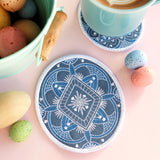 Kaleidoscope Easter Egg Coaster 2 (In-the-Hoop)