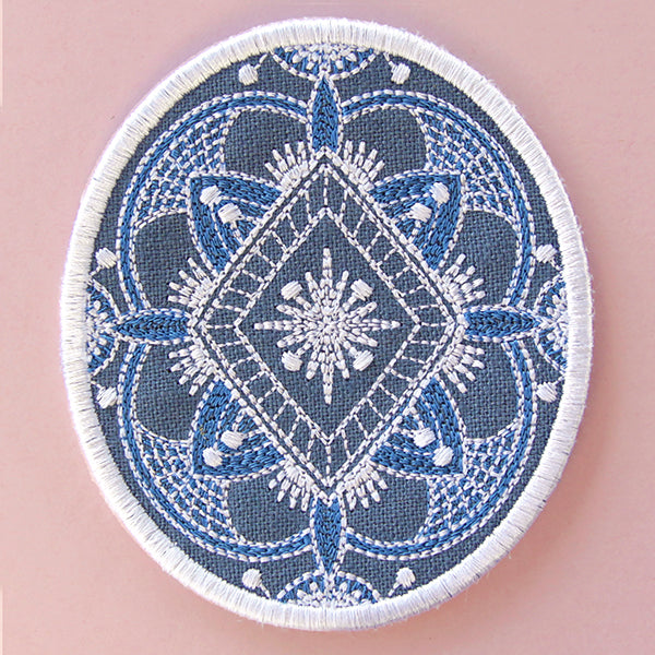 Kaleidoscope Easter Egg Coaster 2 (In-the-Hoop)