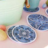 Kaleidoscope Easter Egg Coaster 2 (In-the-Hoop)