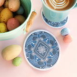 Kaleidoscope Easter Egg Coaster 2 (In-the-Hoop)