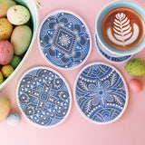 Kaleidoscope Easter Egg Coaster 3 (In-the-Hoop)