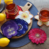 Bloom Coaster - Pansy (In-the-Hoop)