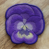 Bloom Coaster - Pansy (In-the-Hoop)