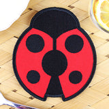 Lucky Ladybug Coaster (In-the-Hoop)