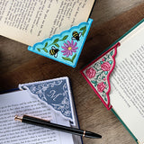 Rose Garden Corner Bookmark (In-the-Hoop)