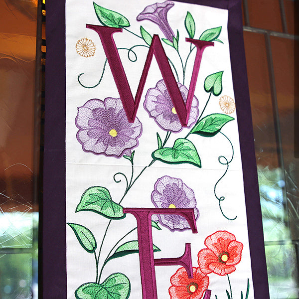 Multi-Piece Floral Welcome Sign
