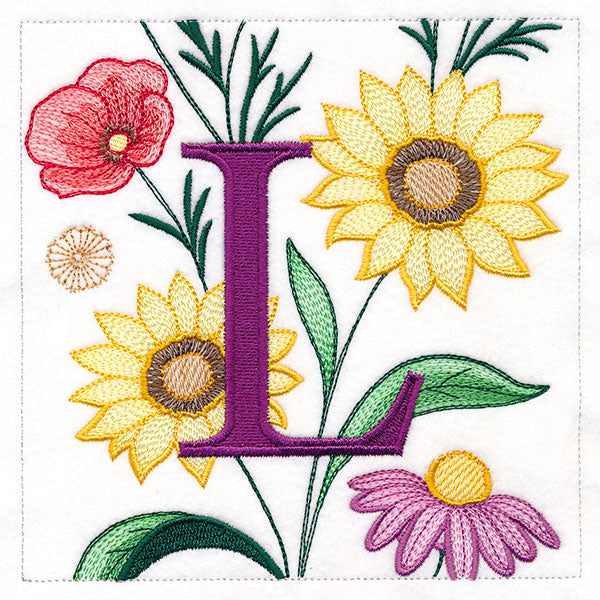 Multi-Piece Floral Welcome Sign