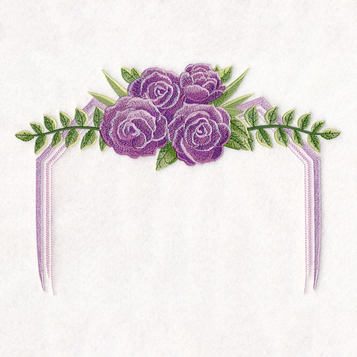 Rose Bud Monogram Frame Set