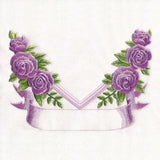 Rose Bud Monogram Frame Set