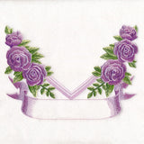 Rose Bud Monogram Frame Set