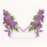 Rose Bud Monogram Frame Set